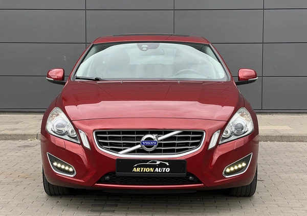 Volvo V60 cena 47900 przebieg: 164000, rok produkcji 2011 z Nidzica małe 121